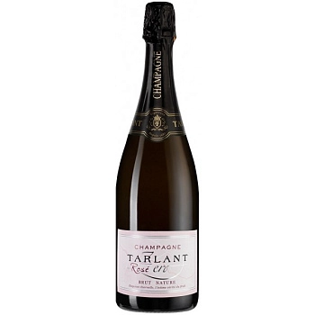 Шампанское Champagne Tarlant Zero Rose Brut Nature  2015 750 мл