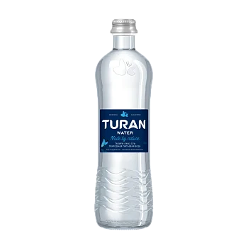 Вода минеральная Тuran газированная стекло  500 мл