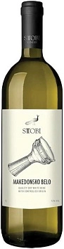 Вино Stobi Makedonsko Belo Стоби Македонское Белое 1000 мл