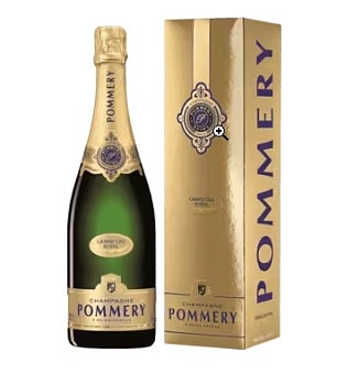 Шампанское  Pommery Royal  Grand Cru Vintage  gift box  2009 750 мл
