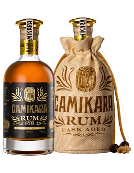 Ром Camikara Rum 8 YO gift bag 700 мл 42,8%