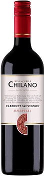 Вино Vinedos y Frutales  Chilano Cabernet Sauvignon Semi Sweet  Чилано  Каберне Совиньон  красное полусладкое  750 мл