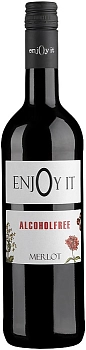 Вино Peter Mertes  enjOy it Merlot Alcohol Free энджОй ит Мерло Безалкогольное 750 мл  0%