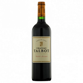 Вино Chateau Talbot  St-Julien AOC 4-me Grand Cru Classe   2017 375 мл 13,5%