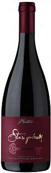 Вино Plantaze Stari Podrum Zlatna Berba Petit Verdot–Vranac–Merlot Старый Подрум Золотой Урожай Пти Вердо–Вранац–Мерло 750 мл