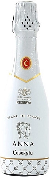 Игристое вино Cava Codorniu Anna de Codorniu Blanc de Blancs Brut  375  мл