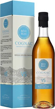 Коньяк Reve Bleu  VS  Cognac AOC  gift box  700 мл