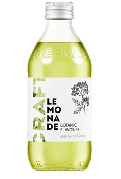 Напиток газированный  Старбар Крафт вкус Цветов Бузины в стеклянной бутылке 330 мл