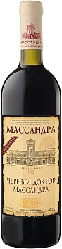 Вино Массандра   Черный Доктор    750 мл 16%