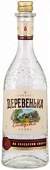 Водка  Солнечная деревенька на солодовом спирте Альфа 500 мл