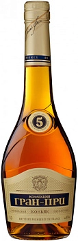 Коньяк Гран-При 5-летний 500 мл
