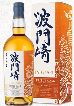 Виски Hatozaki  Triple Cask Reserve  gift box  700 мл  46%