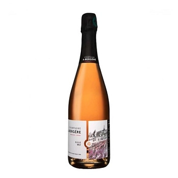 Шампанское  A. Bergere Rosé Brut   2017 750ml 12%