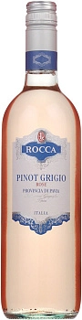 Вино Rocca  Pinot Grigio Rose, Provincia di Pavia IGT   Рокка  Пино Гриджио  Розе  2019 750 мл
