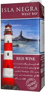 Вино Isla Negra West Bay  Red  Tetra Pak  1000 мл