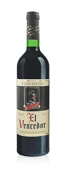 Вино столовое El Vensedor Kaberne Sovinon Эль Венседор Каберне Совиньон красное сухое 700 мл