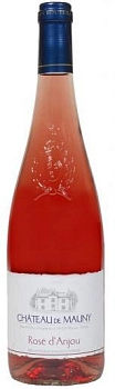 Вино Les Caves de la Loire Chateau de Mauny Rose d'Anjou AOC Лес Кавес де Лаворе Шато де Мони Розе д'Анжу 2016 75