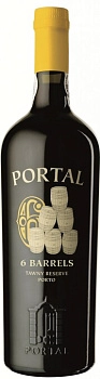 Портвейн Quinta do Portal  Six Barrels Tawny Reserve Port  750 мл