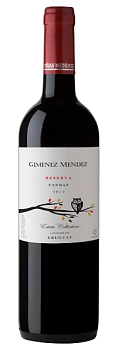 Вино Gimenez Mendez Tannat Reserva Estate Collection 2022 750 мл 13,5%