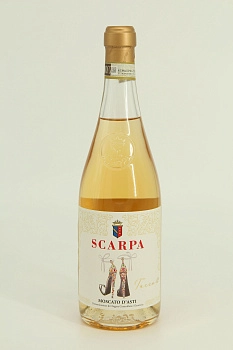 Игристое вино Scarpa Tacco12 Moscato d'Asti DOCG 2023 750 мл 5%