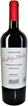 Вино красное сухое Luis Felipe Edwards, "Reserva" Carmenere, Луис Фелипе Эдвардс, "Ресерва" Карменере 2018 750 мл