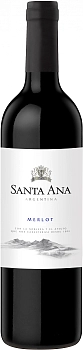Вино Santa Ana Merlot  Санта Ана Мерло 2017 750 мл