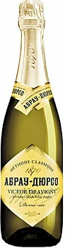 Игристое вино Victor Dravigny white demi-sec 750 мл