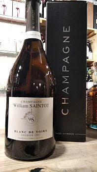Шампанское William Saintot Blanc de Noirs Premier Cru  gift box  1500 мл