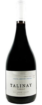 Вино Tabali Talinay Pinot Noir Limari Valley DO Табали Талинай Пино Нуар 2012 750 мл