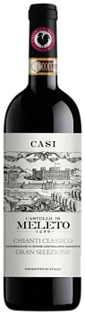 Вино Castello di Meleto Casi Gran Selezione Chianti Classico  2018  750 мл