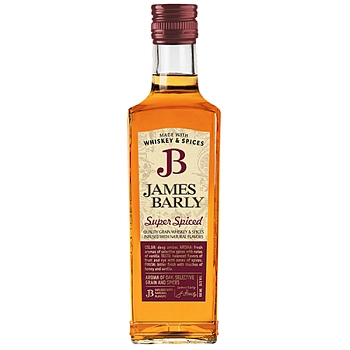 Настойка James Barley Super Spice tincture semi-sweet-based whiskey Джеймс Барли Супер Спайсед полусладкая  на основе виски  100 мл