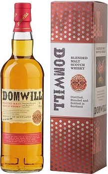 Виски Domwill Blended Scotch Whisky  gift box 700 мл