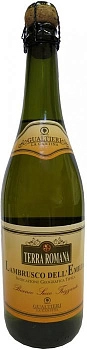 Игристое вино "Terra Romana" Bianco Secco  Lambrusco dell'Emillia  750 мл