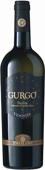 Вино Cantine Paolini Gurgo Viognier Sicilia IGT  2021 750 мл