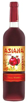 Вино Vinal AD, "ASIANA" ГРАНАТ, Винал АД, АЗИАНА ГРАНАТ, 750 мл