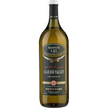 Вино Tiflis Wine Cellar Megobari Alazani Valley  White Semi-Sweet  Мегобари  Алазанская долина Вайт 2019 1500 мл