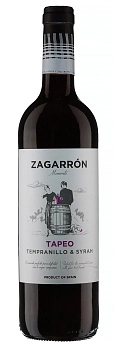 Вино Zagarron  Moments  Tapeo Tempranillo-Syrah, La Mancha DO Загаррон  Моментс  Тапео Темпранильо-Сира  2018 750 мл