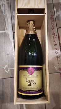 Игристое вино Louis Sipp Cremant d'Alsace Brut gift box  3000 мл