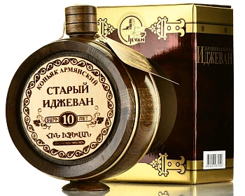 Коньяк Иджеван 10 лет в деревянной бочке 700 мл