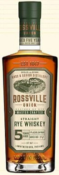 Виски  Rossville Union 5 Year Old Straight Rye  700 мл  47 %