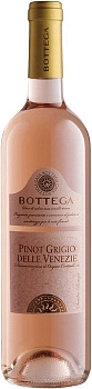 Вино Distilleria Bottega Pinot Grigio Rose delle Venezie   2019 750 мл