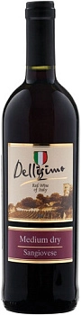 Вино Cevico  Dellisimo Sangiovese Medium Sweet  red 2019 750 мл