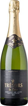 Игристое вино Joseph Verdier Tresors de Loire Brut Cremant de Loire AOC  750 мл