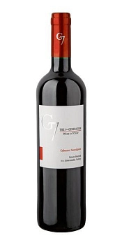 Вино G7 Cabernet Sauvignon, Loncomilla Valley, Vina Carta Vieja Джи 7 Каберне Совиньон, Лонкомилла Вэлли, Винья Карта Вьеха, 2013