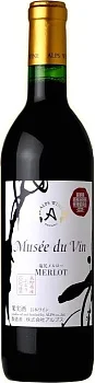 Вино Musee du Vin Shiojiri Merlot Мюзе дю Ван Сиодзири Мерло  720  мл