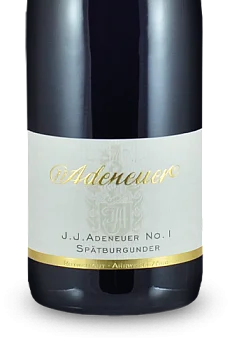 Вино Weingut Adeneuer Spätburgunder № 1  Вайнгут Аденоер  Шпетбургундер № 1  2014 750 мл