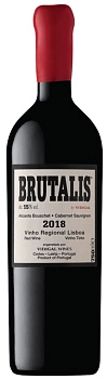 Вино Brutalis Vidigal Vinho Regional Lisboa 2018 750 ml 15%