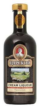Ликер Ладога Царский сливочный черный 500 мл