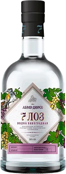 Водка Абрау-Дюрсо 7 Лоз Виноградная 38%  500 мл