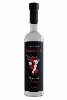 Виноградная водка Чача Абхазская "ОЧАМЧЫРА"  алк.40% 0,5